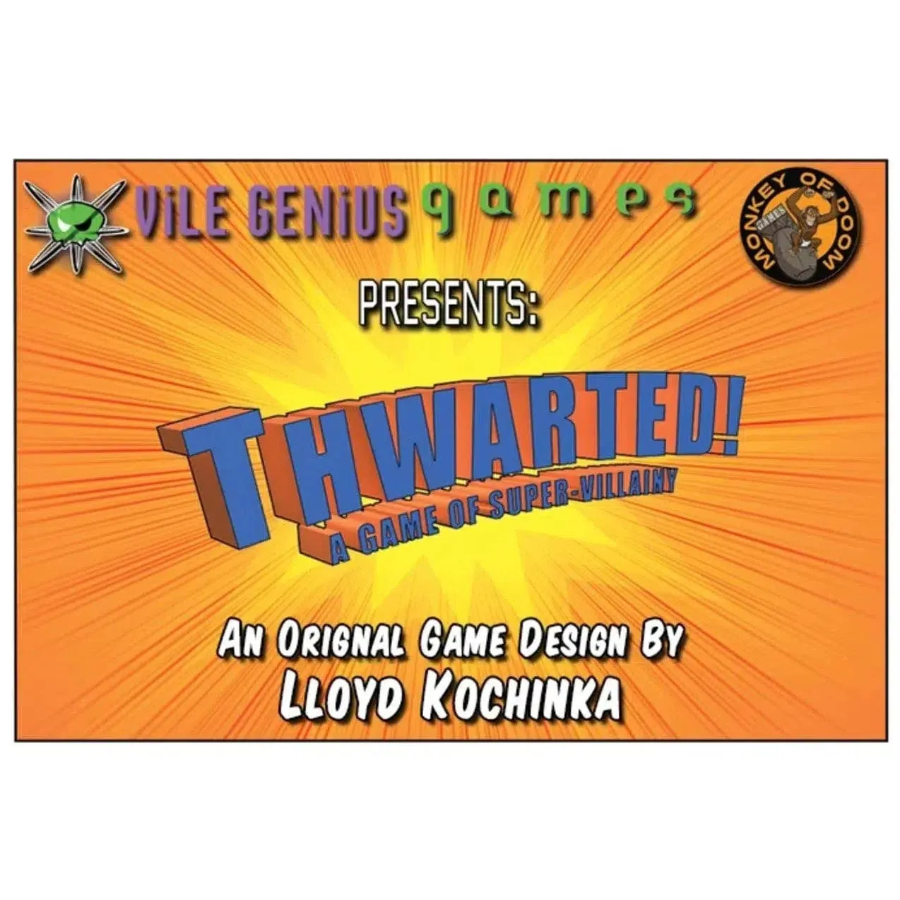 Thwarted! - A Game of Super Villainy - Card Game