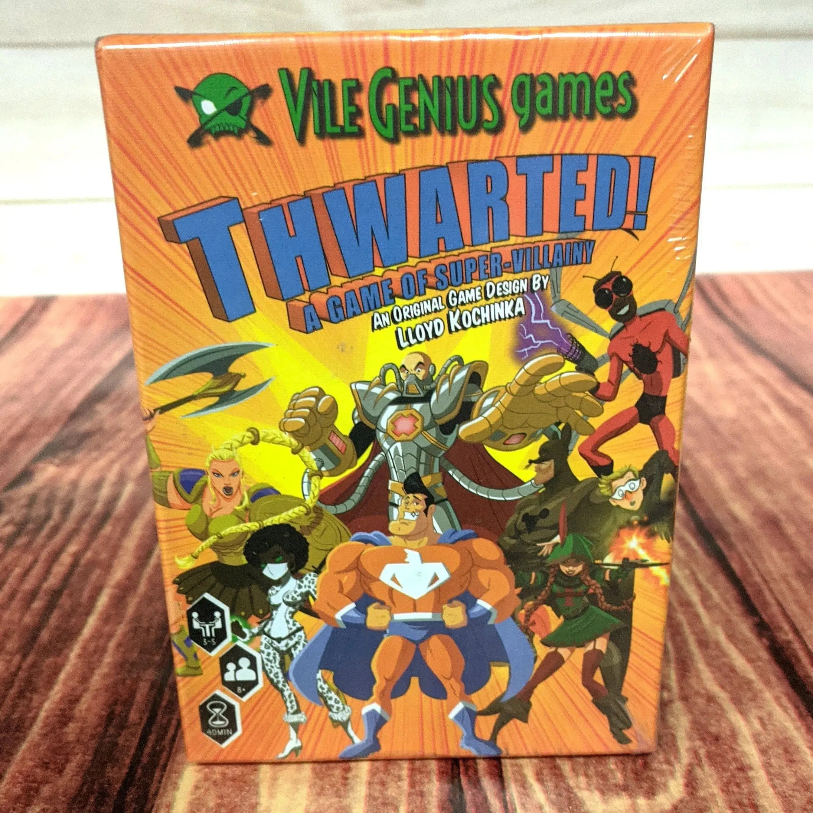 Thwarted! - A Game of Super Villainy - Card Game