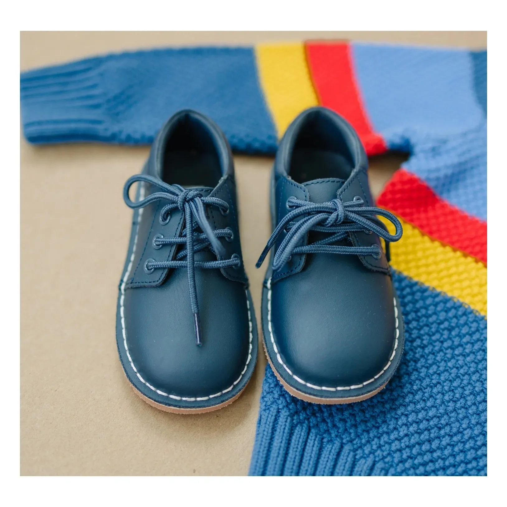 Tyler Nuback Lace Up Shoes - Navy