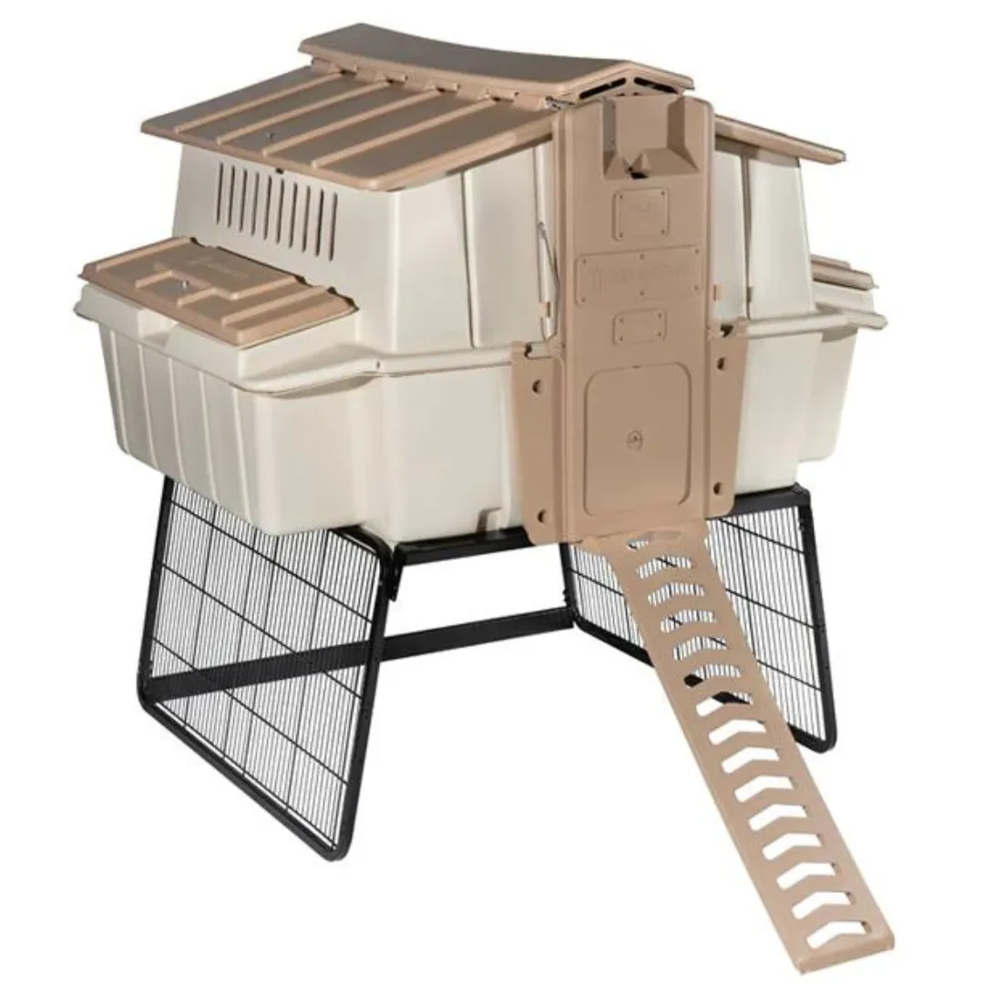 Ultimate Chicken Coop w/feeder and waterer (up to 6 chickens)