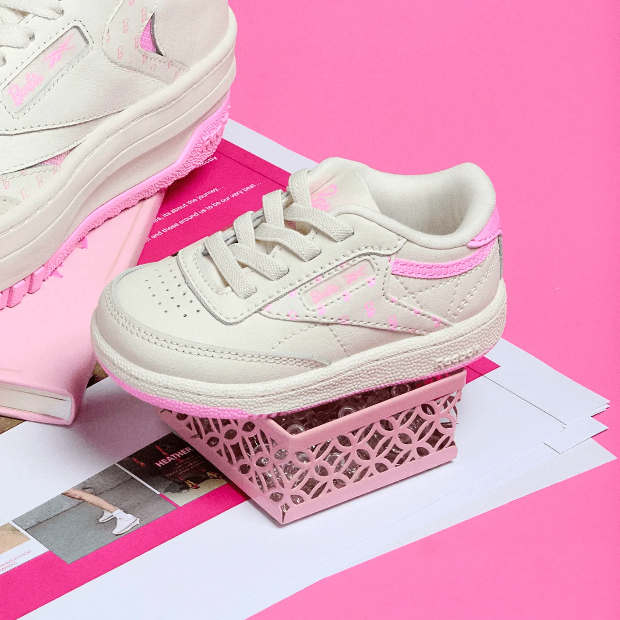 Unisex Reebok x Barbie Club C Shoes - Toddler