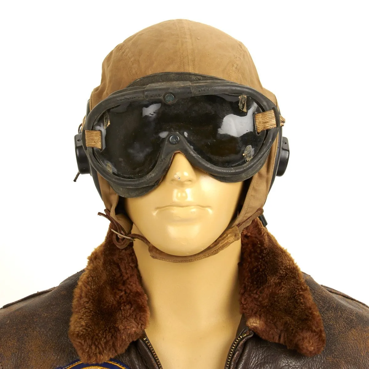 U.S. WWII Naval Aviator Named Grouping of Lieutenant Commander with M422A Flight Jacket
