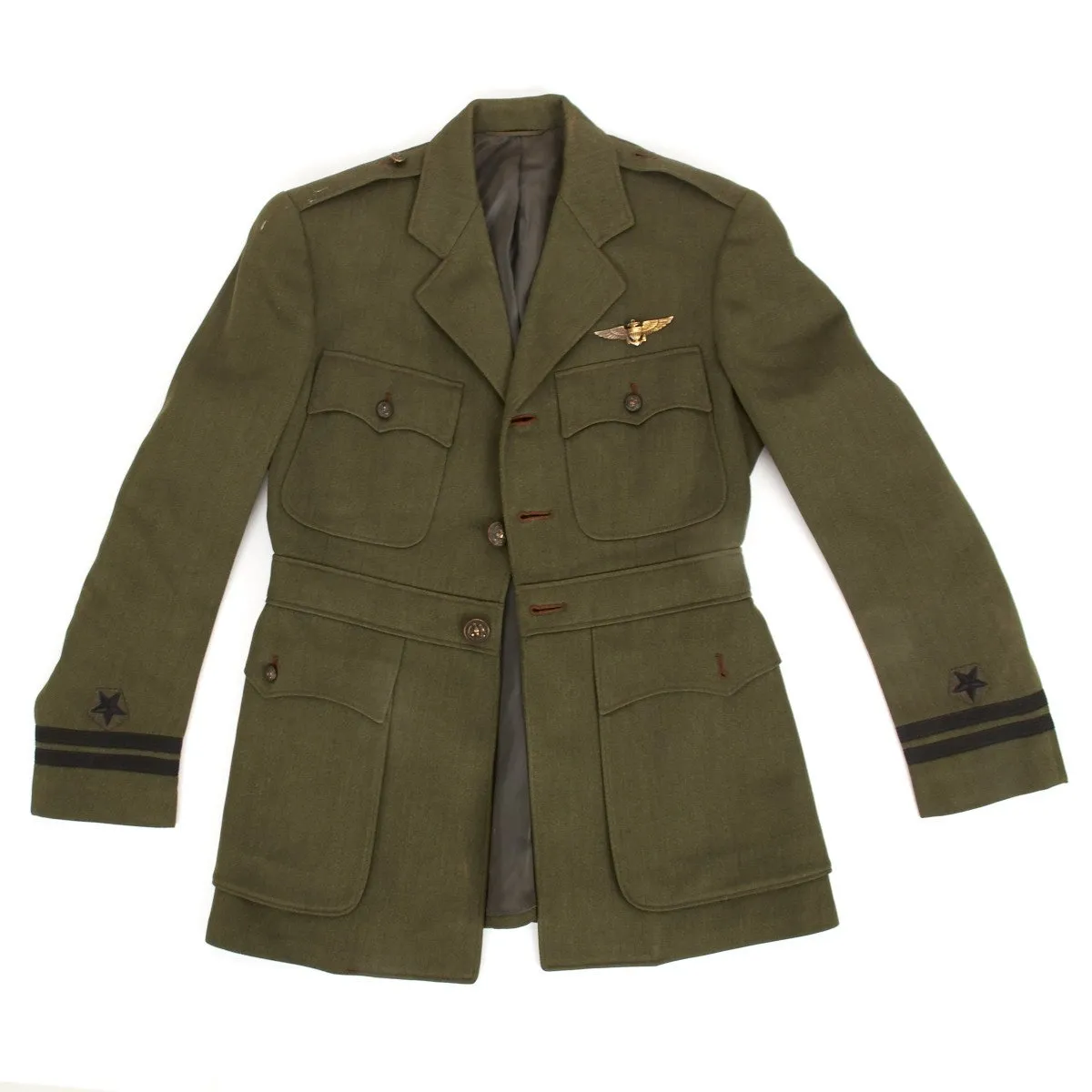 U.S. WWII Naval Aviator Named Grouping of Lieutenant Commander with M422A Flight Jacket