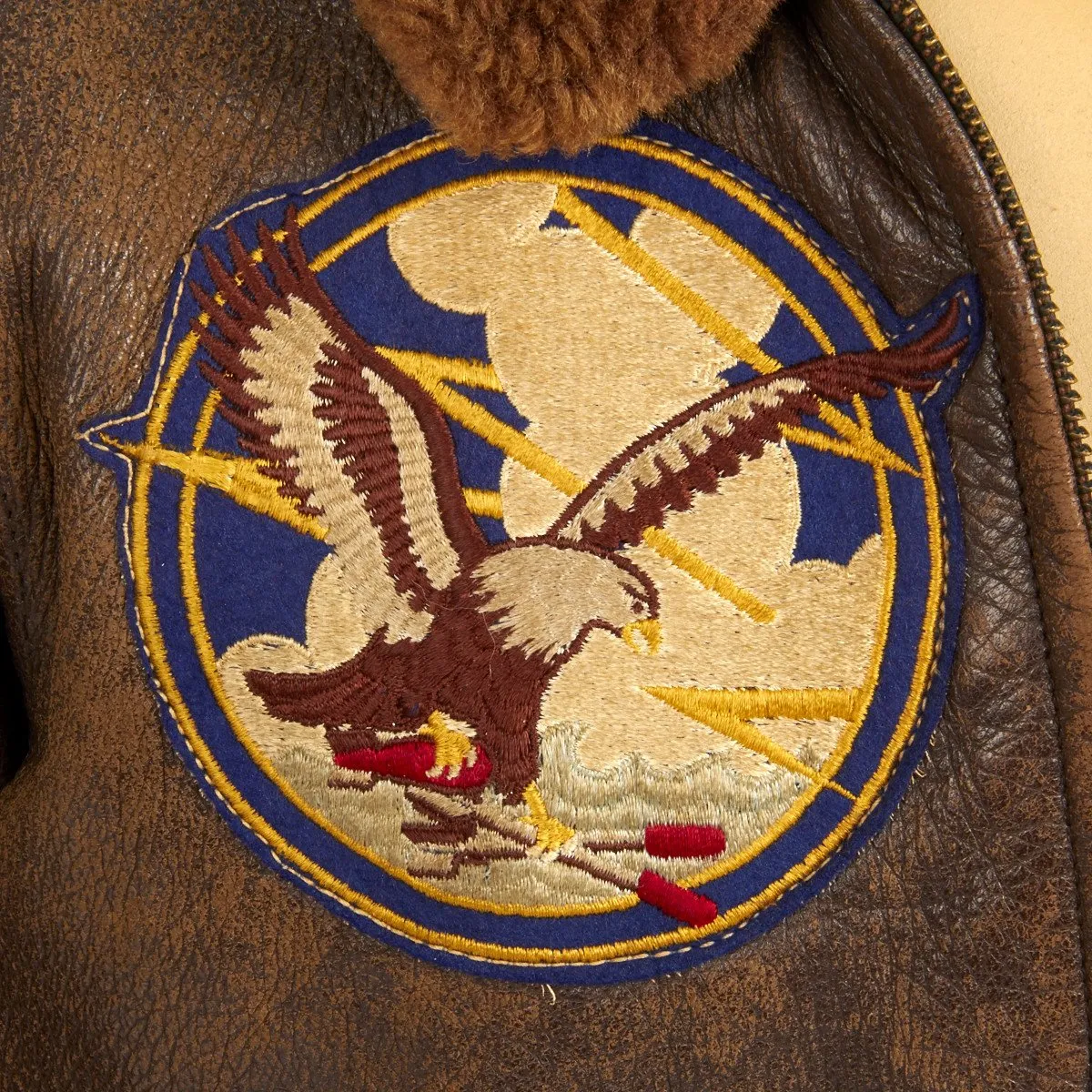 U.S. WWII Naval Aviator Named Grouping of Lieutenant Commander with M422A Flight Jacket
