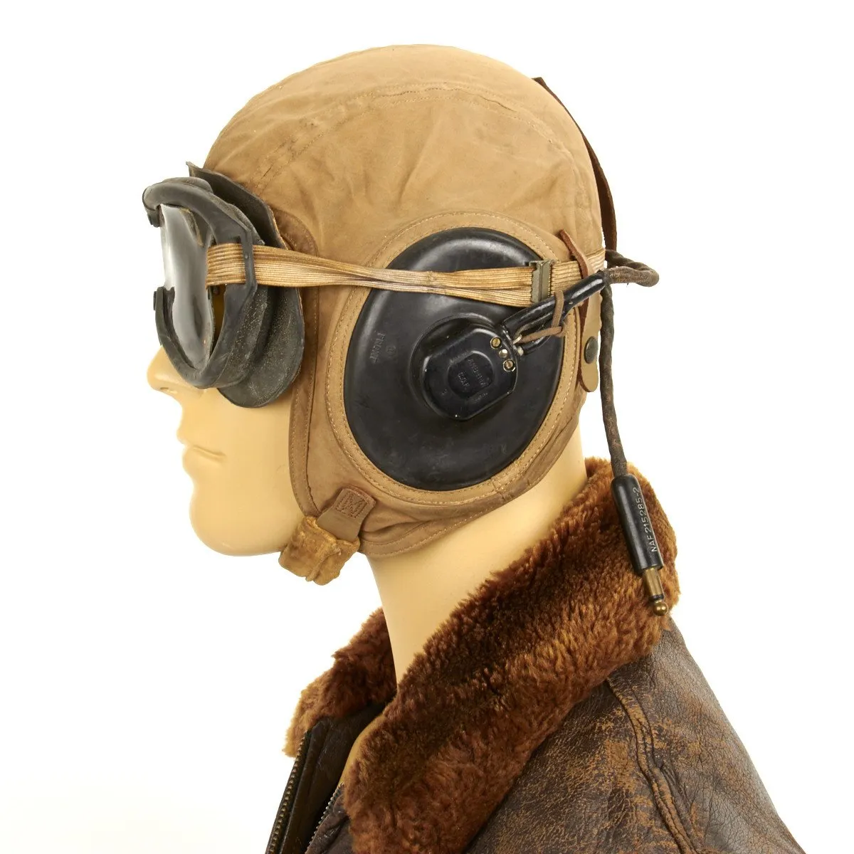 U.S. WWII Naval Aviator Named Grouping of Lieutenant Commander with M422A Flight Jacket