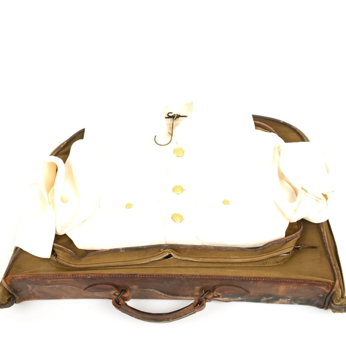 U.S. WWII Naval Aviator Named Grouping of Lieutenant Commander with M422A Flight Jacket