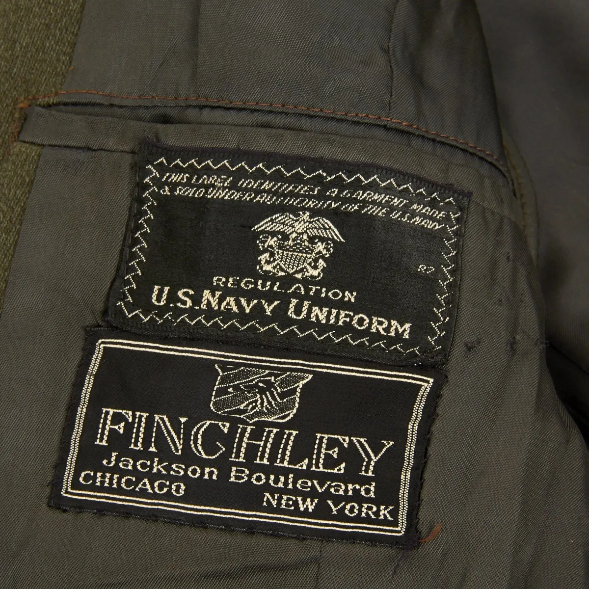 U.S. WWII Naval Aviator Named Grouping of Lieutenant Commander with M422A Flight Jacket