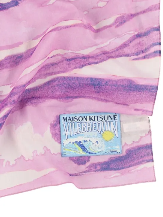VILEBREQUIN   Vilebrequin x Maison Kitsuné beach towel 