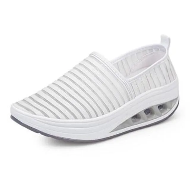 WGZNYN 2017 New Summer Zapato Woman Breathable Mesh Zapatillas Shoes For Women Network Soft Casual Shoes Flats EUR Size 35-40