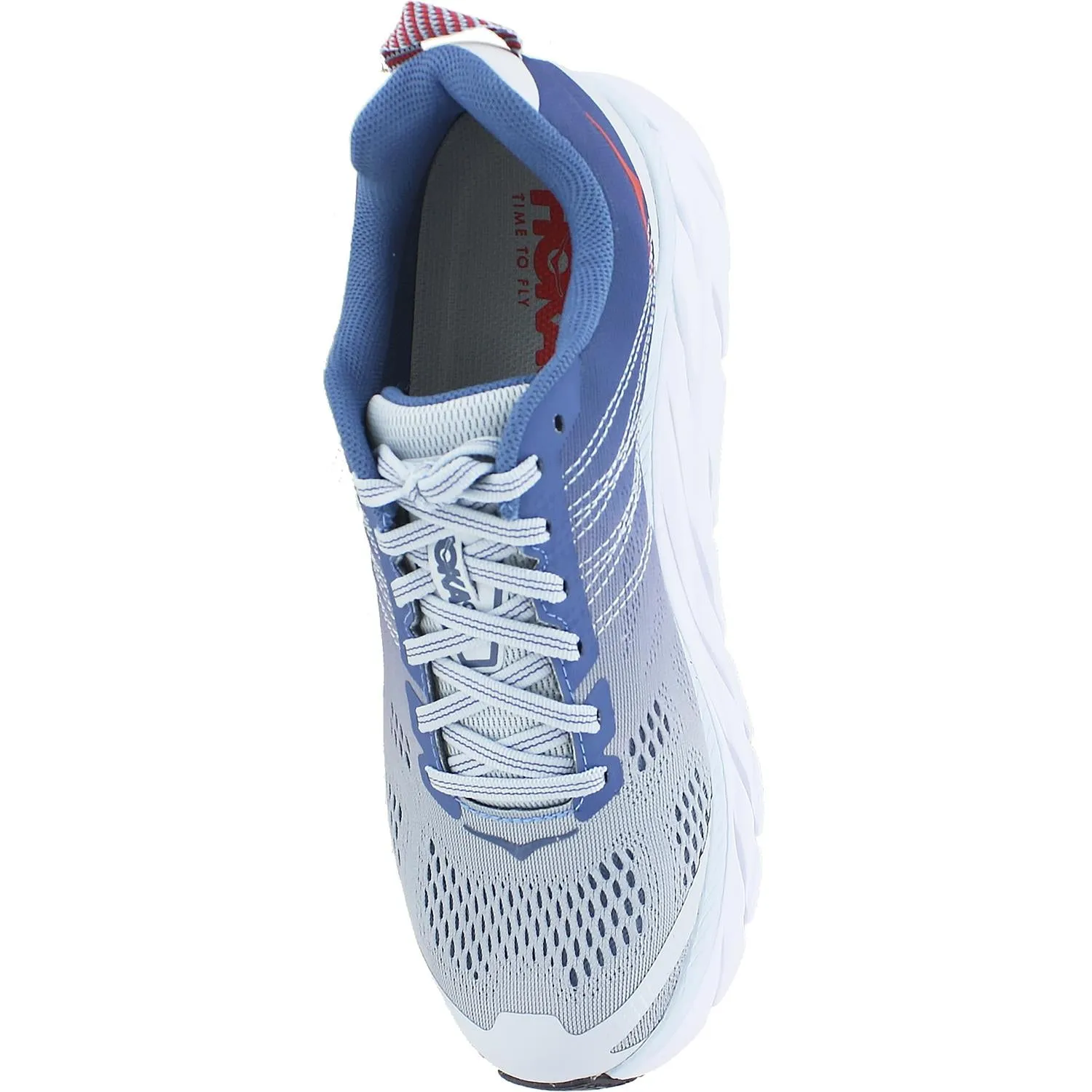 Women's Hoka One One Clifton 6 Plein Air/Moonlight Blue Mesh