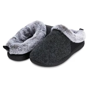 Women's Melissa Two Tone Felt Clog Slipper