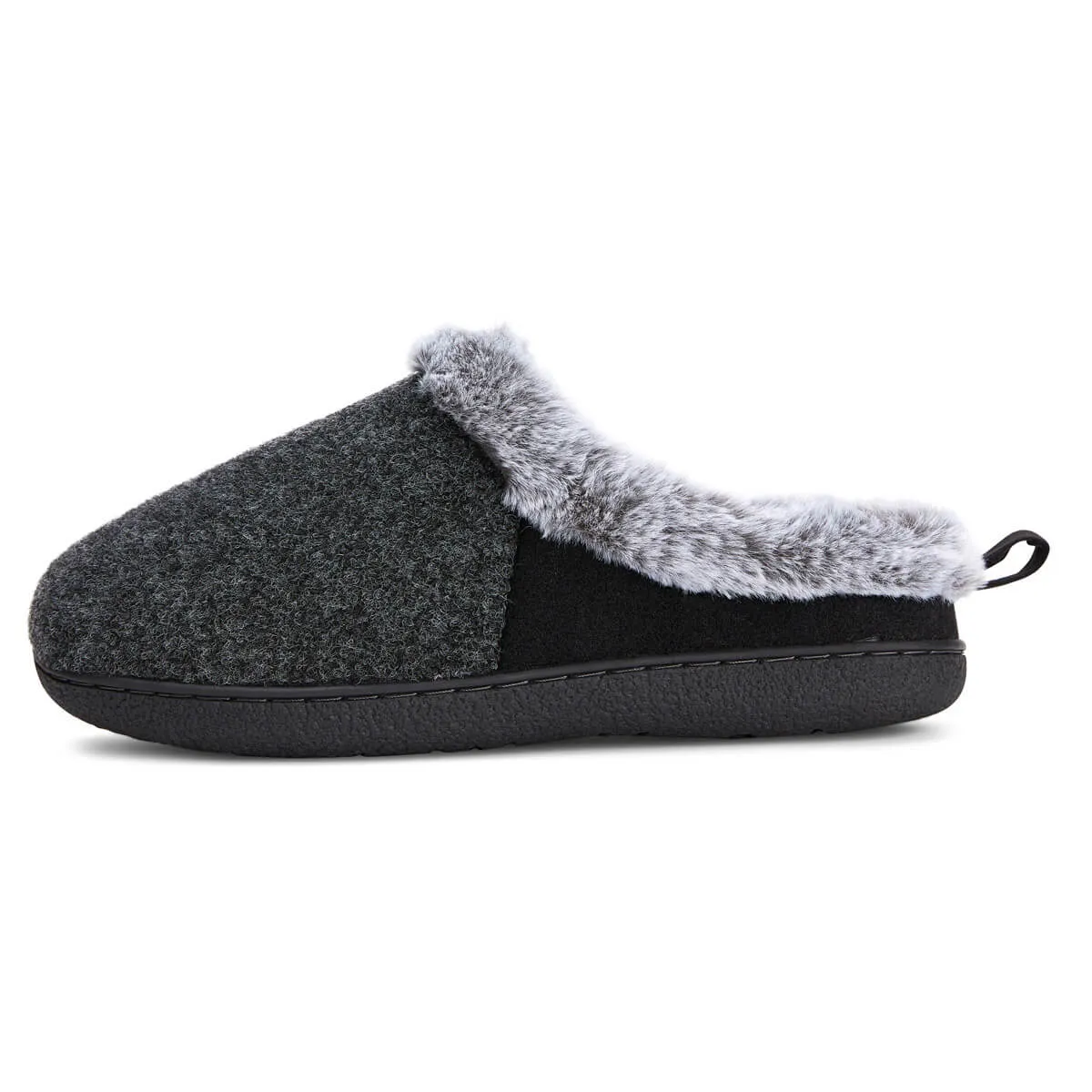 Women's Melissa Two Tone Felt Clog Slipper