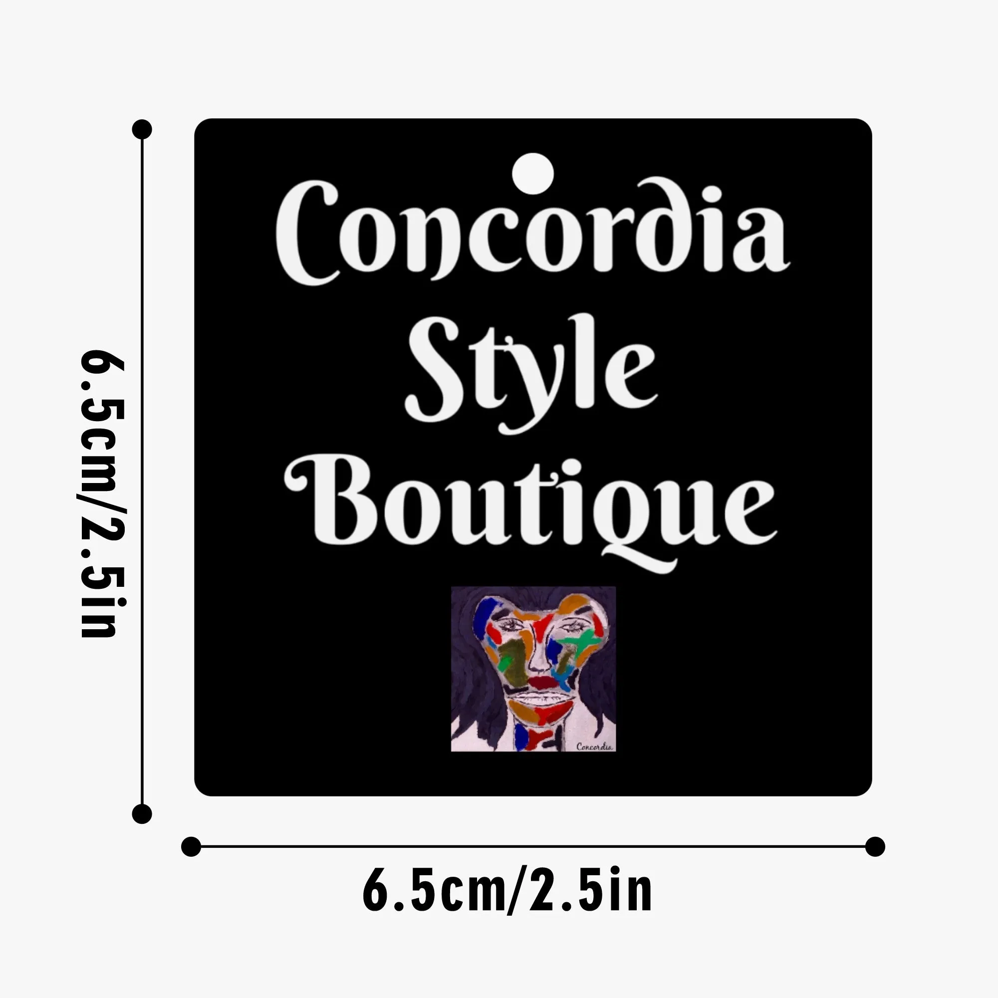 Womens PU Handbag - Woman Goes Pop!  - Designed by Concordia