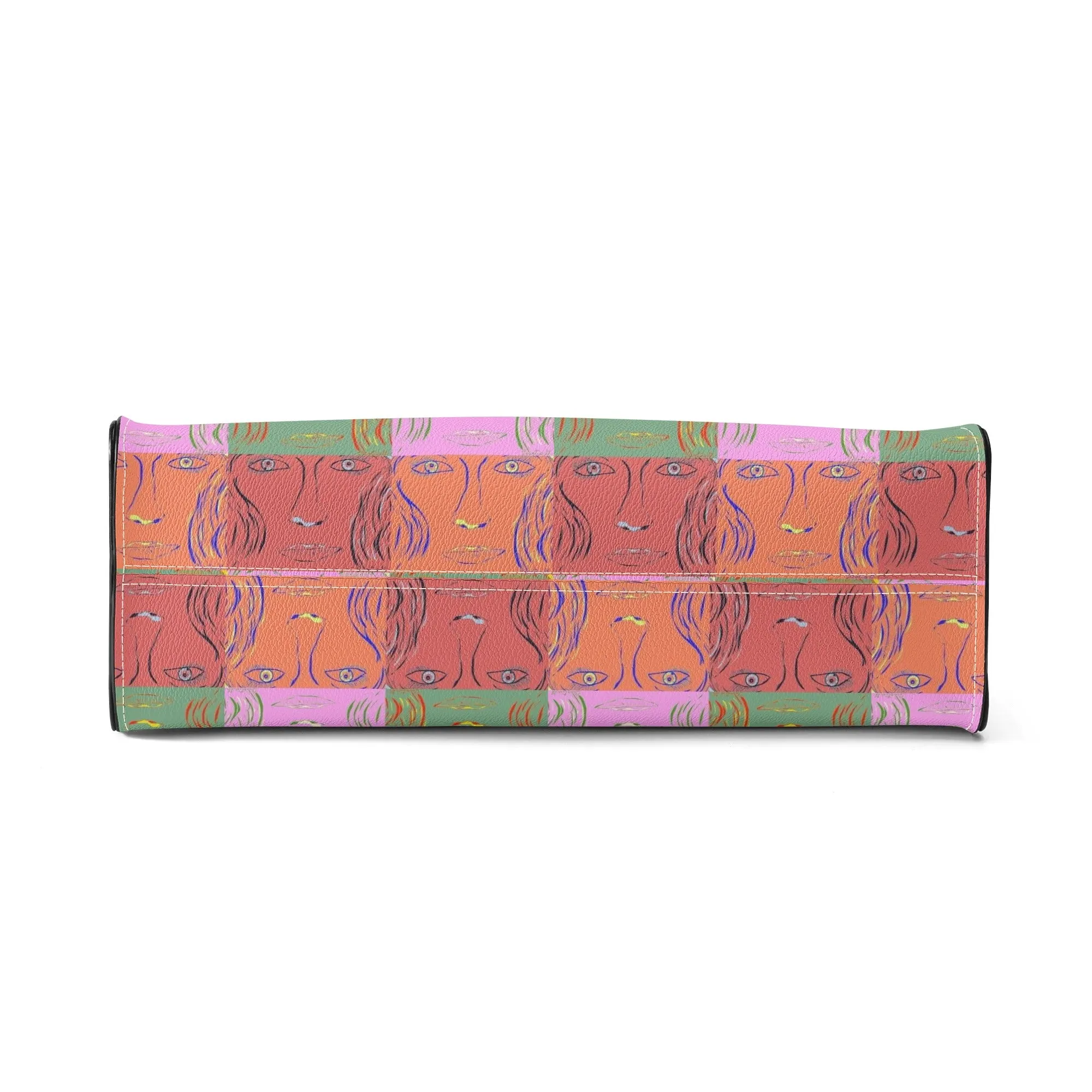 Womens PU Handbag - Woman Goes Pop!  - Designed by Concordia