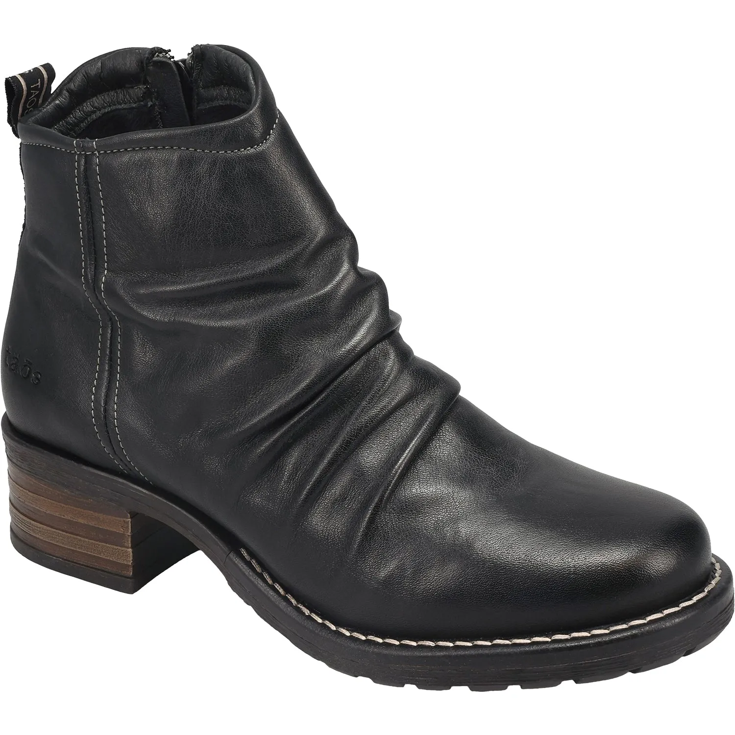 Women's Taos Ravelle Black Leather