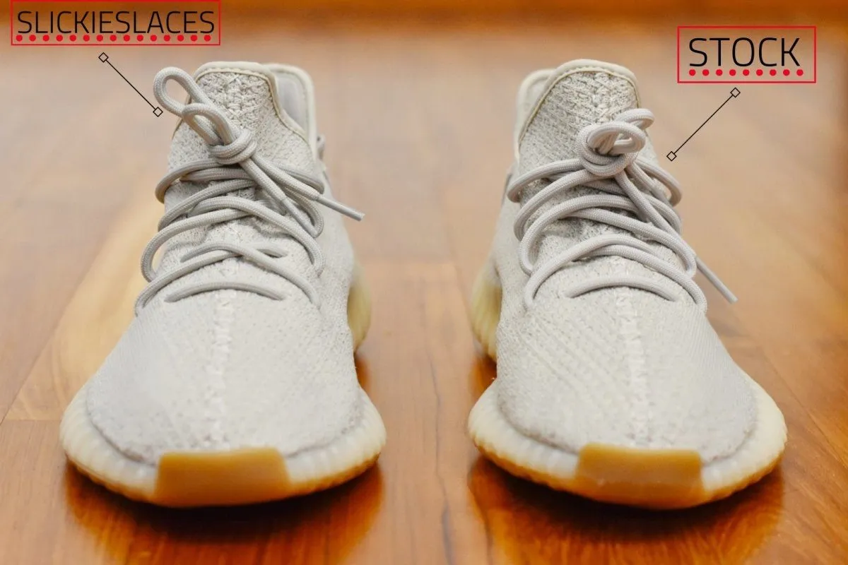 Yeezy Laces Sesame Grey Rope Laces for Yeezy 350 V2 Sesame