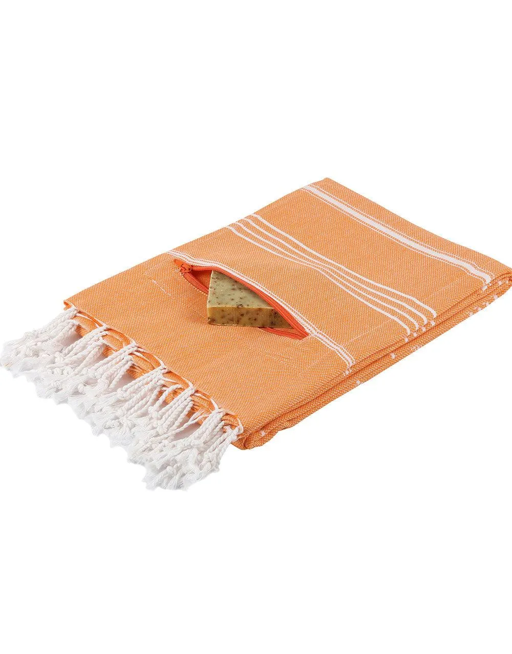 Zipper Turkish Beach Towel