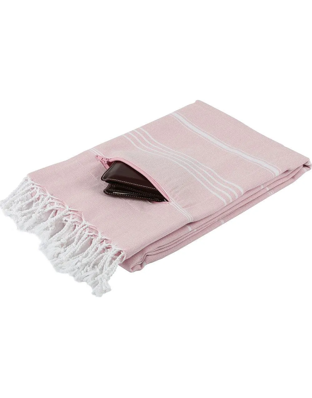 Zipper Turkish Beach Towel